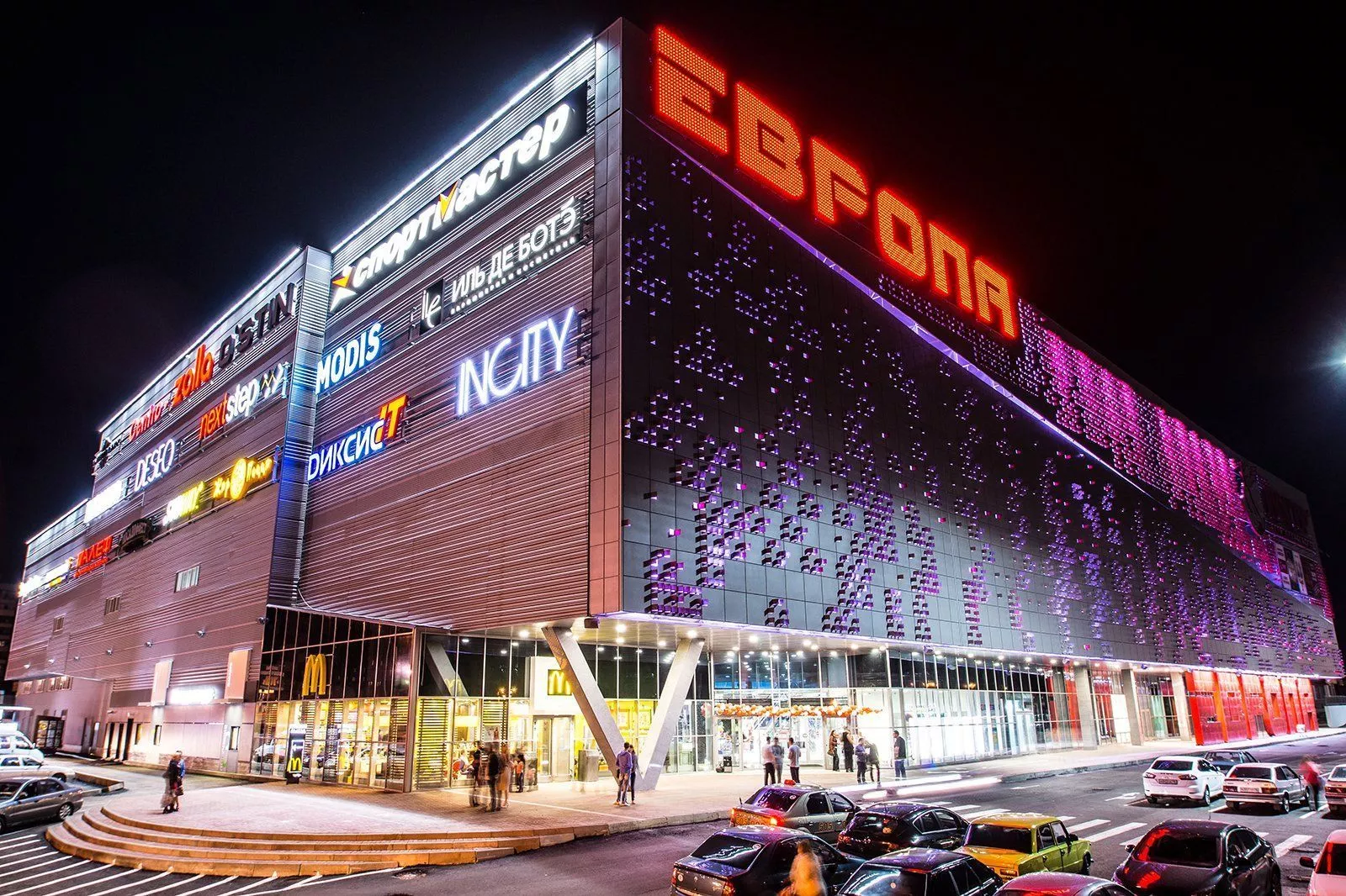 Лазерное сканирование «ТРЦ «Европа» в  Кирове
